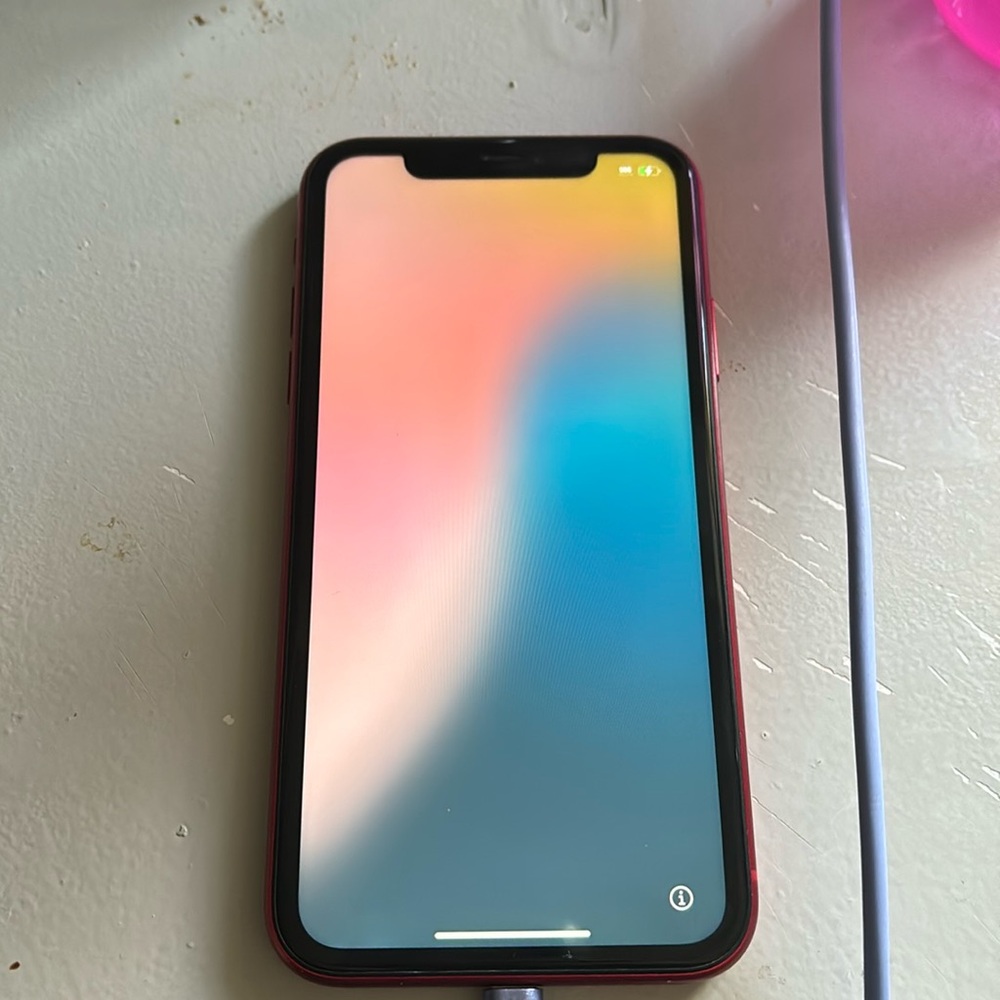 Unlocked Red Apple iPhone 11 64gb